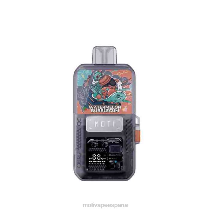 MOTI Vape España - MOTI Go Pro dispositivo+pod desechable chicle de sandía FB2F81