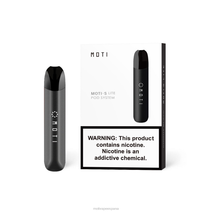 MOTI Vape España - MOTI S Lite dispositivo premium caballero negro FB2F111