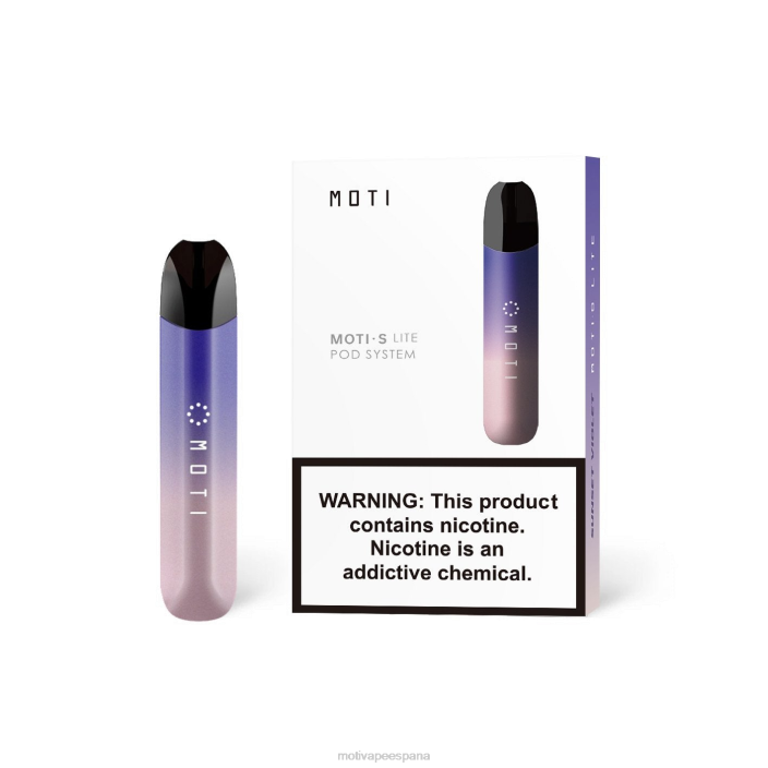 MOTI Vape Madrid - MOTI S Lite dispositivo premium violeta atardecer FB2F112