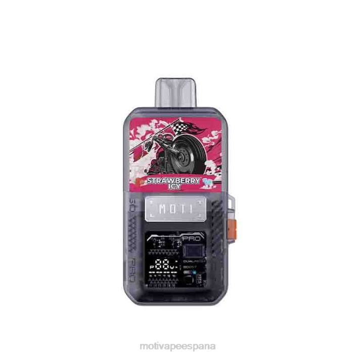 MOTI Vape Precio - MOTI Go Pro dispositivo+pod desechable fresa helada FB2F84