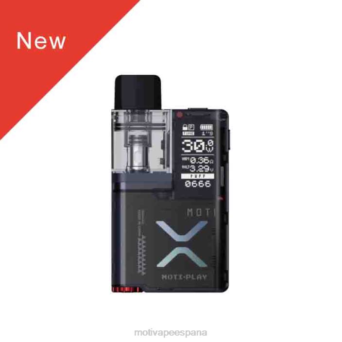 MOTI Vape Review - MOTI Play kit de modificación de cápsulas azul cibernético FB2F98