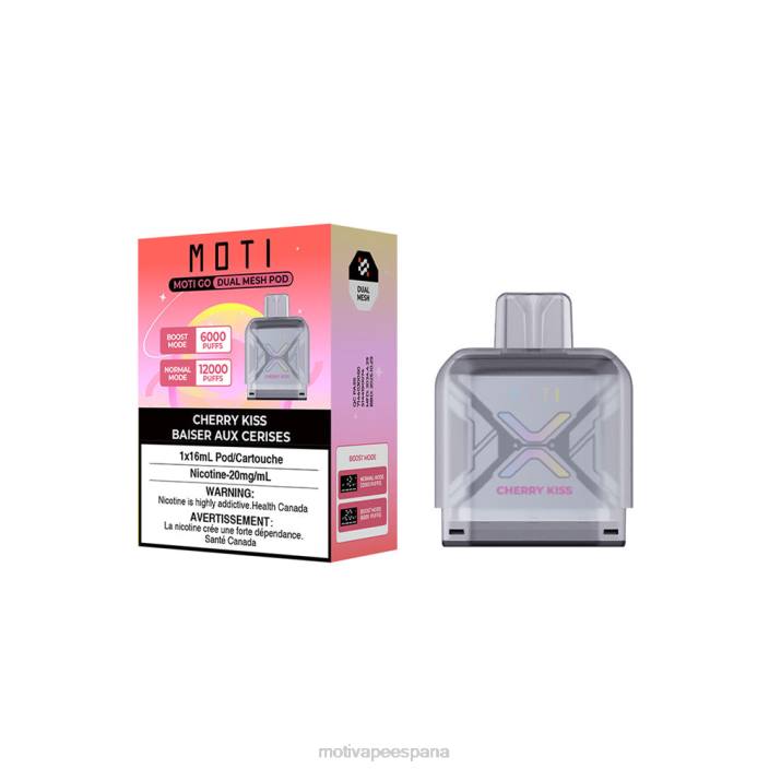 MOTI Precio España - MOTI Go Pro vaina desechable beso de cereza FB2F96