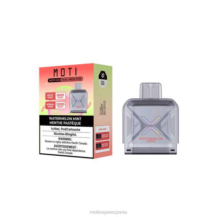 MOTI Vape Near Me - MOTI Go Pro vaina desechable sandia menta FB2F89