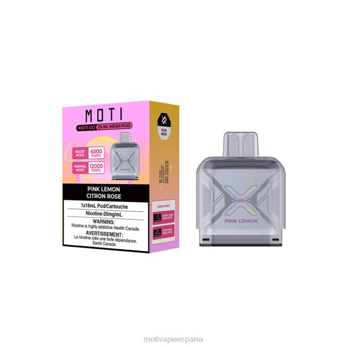 MOTI Vape Recargable España - MOTI Go Pro vaina desechable fresa helada FB2F95