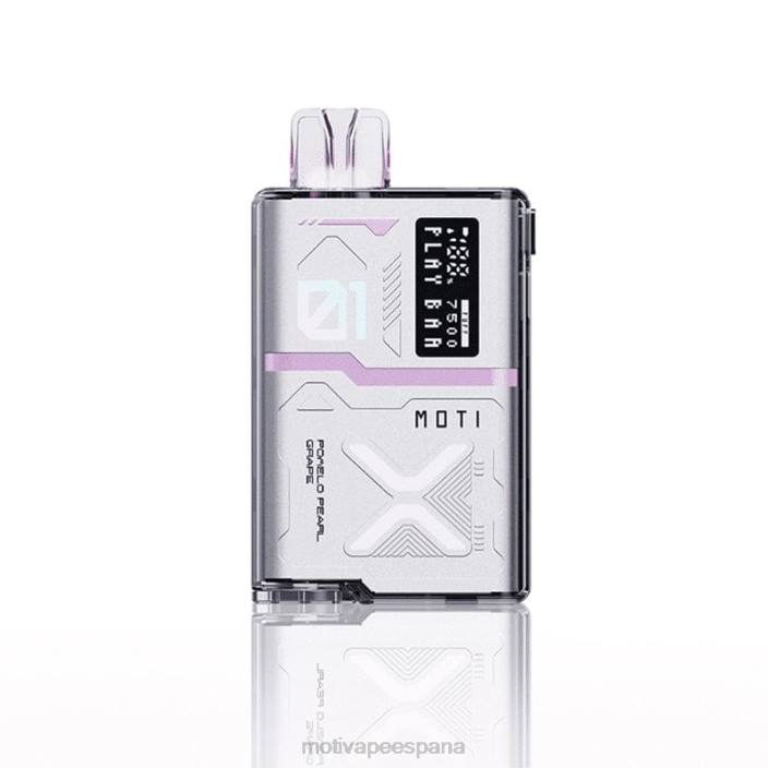 MOTI Precio España - MOTI Play Bar 7500 vaporizadores desechables (5%, 7500 inhalaciones) melocotón de manzana agria FB2F56