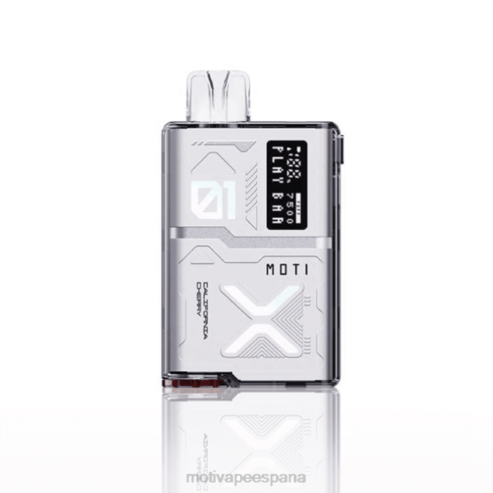 MOTI Vape España - MOTI Play Bar 7500 vaporizadores desechables (5%, 7500 inhalaciones) cereza de california FB2F61