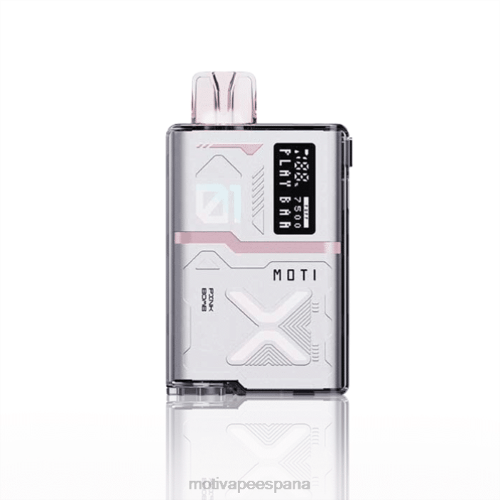 MOTI Vape Review - MOTI Play Bar 7500 vaporizadores desechables (5%, 7500 inhalaciones) bomba rosa FB2F58