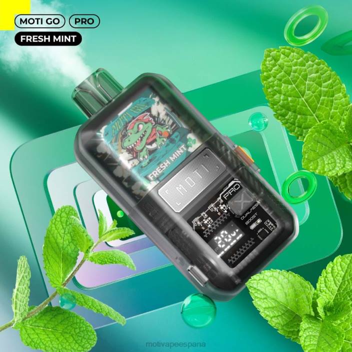 MOTI Vape Recargable España - MOTI Go Pro vaporizador desechable (5%, 12000 inhalaciones) sandia menta FB2F25