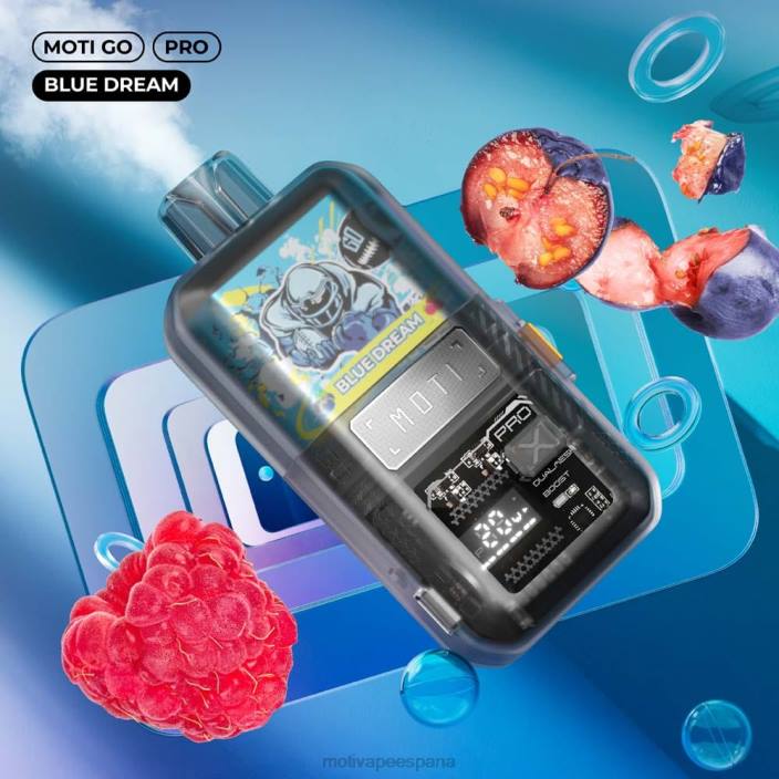 Vaper MOTI Precio - MOTI Go Pro vaporizador desechable (5%, 12000 inhalaciones) Piña rápida FB2F17