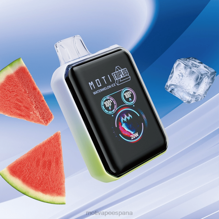 MOTI Vape For Sale - MOTI Triplus Vape desechable de 20k (5%, 20000 inhalaciones) hielo de sandia FB2F10
