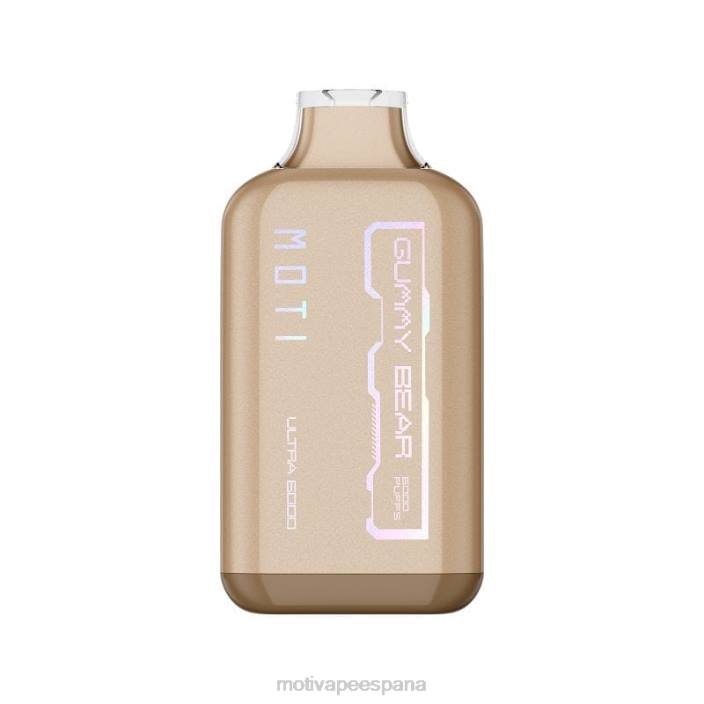 MOTI Precio España - MOTI Ultra vaporizador desechable (5%, 6000 inhalaciones) cereza de plátano FB2F26